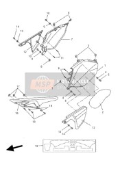 13CF173L6000, Aufkleberstatz 1, Yamaha, 0